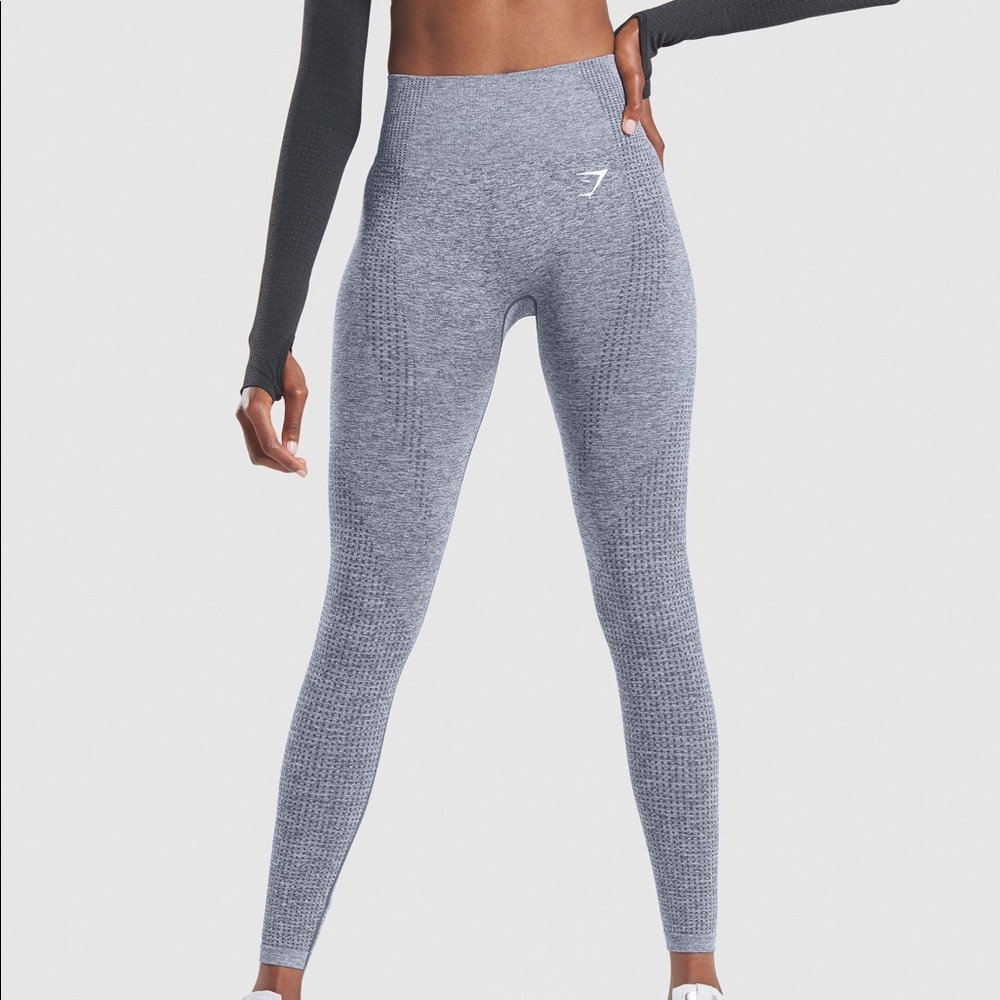 Gymshark Vital Seamless Leggings Teal Marl
